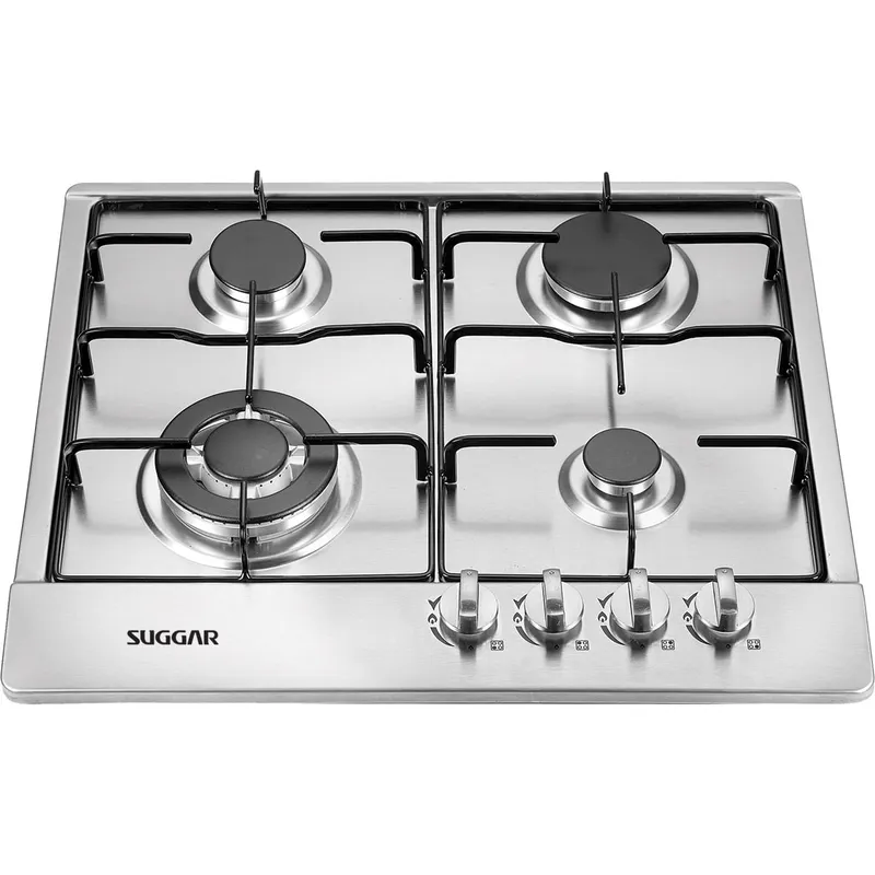 Cooktop 4 Bocas Aco Inox a Gas Suggar FG4134IX Bivolt