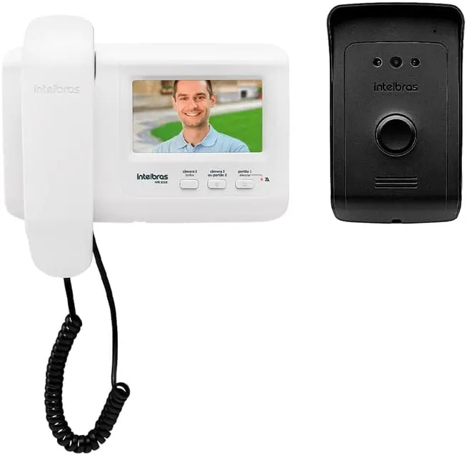 Vídeo Porteiro com Monofone Visão Noturna IVR 1010 Intelbras Bivolt