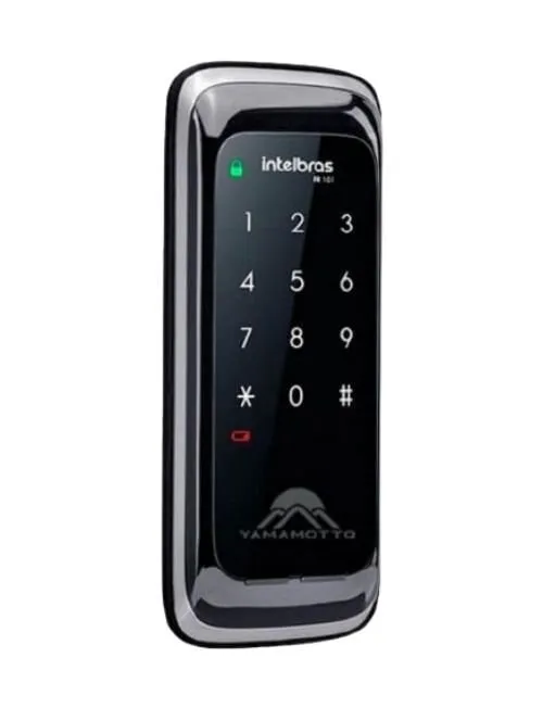 Fechadura Digital de Sobrepor Intelbras FR 101 com Teclado Touch Screen e Senha Numérica