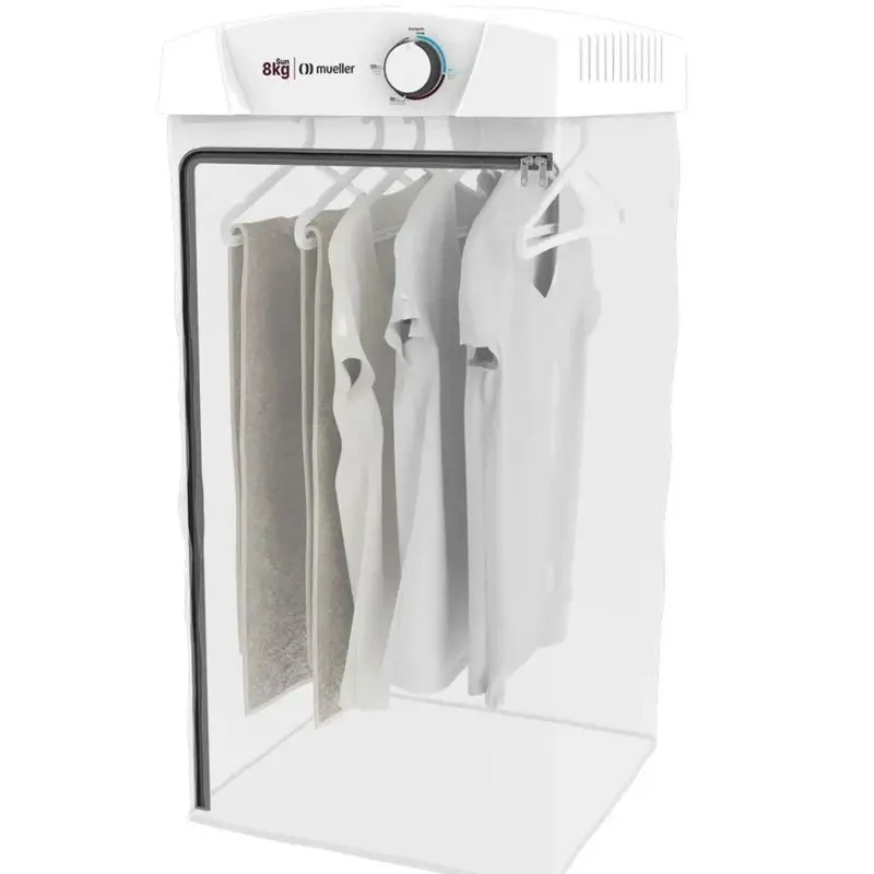 Secadora de Roupas de Parede Mueller Sun 8kg com 6 Cabides Branco 110V