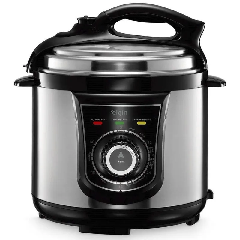 Panela de Pressao Eletrica Elgin 4L Inox 110V