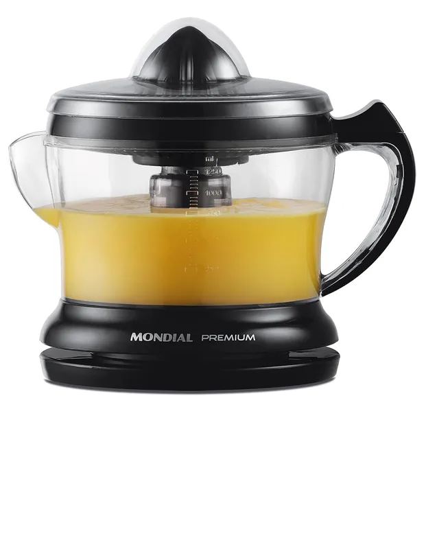 Espremedor de Frutas Eletrico Mondial Turbo Citrus Premium 1,25L 30W E-02 220V