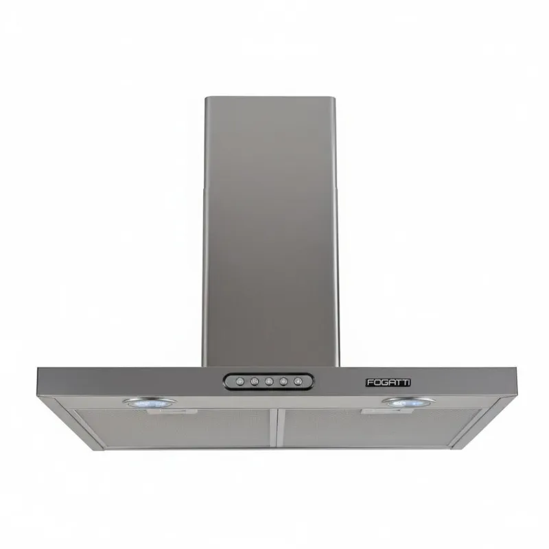 Coifa de Parede Fogatti 60cm Retangular Duto Slim Inox 110V