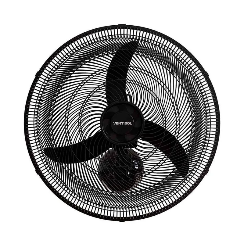 Ventilador de Parede Ventisol New 50cm Preto 3 Pas 220V