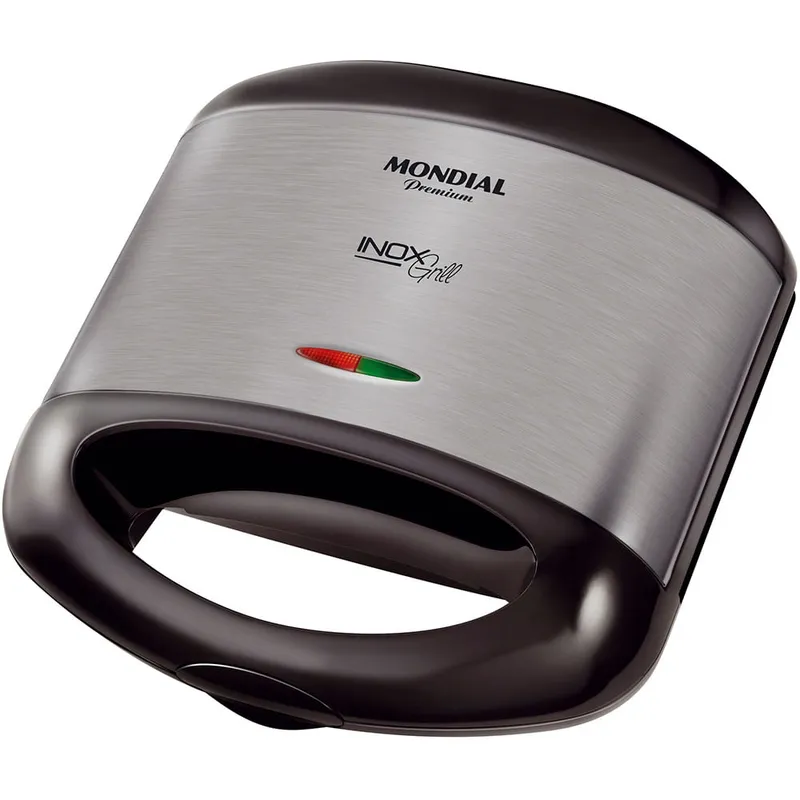 Grill e Sanduicheira Mondial Premium S-07 Inox 800W