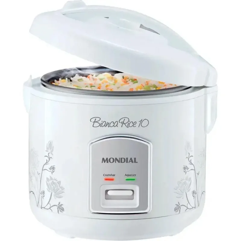 Panela Eletrica de Arroz Mondial 10 Xicaras 700W 220V