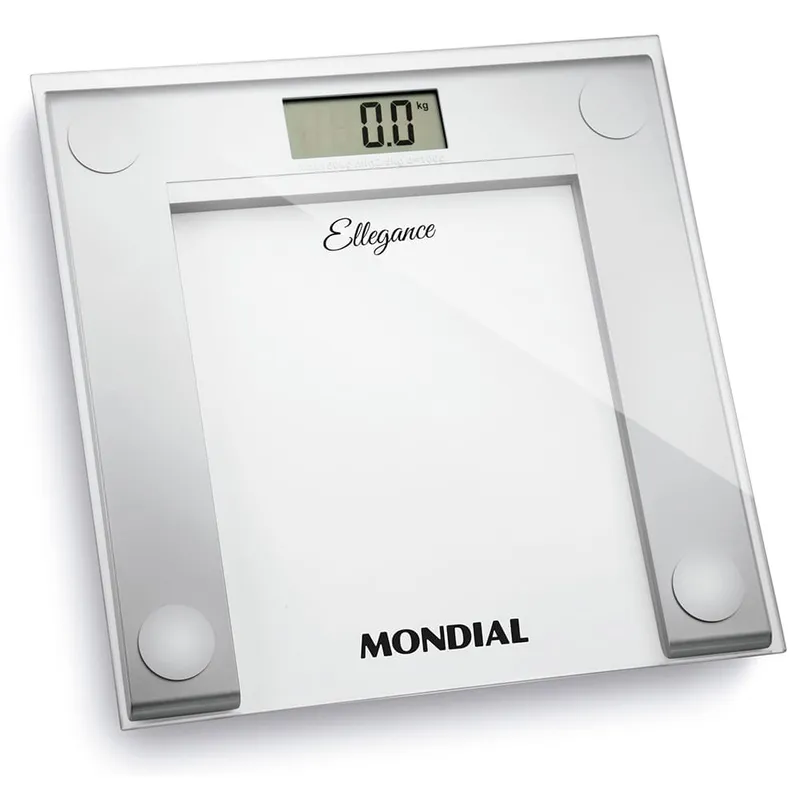 Balanca Digital Ellegance Mondial Prata BL-03 Bivolt