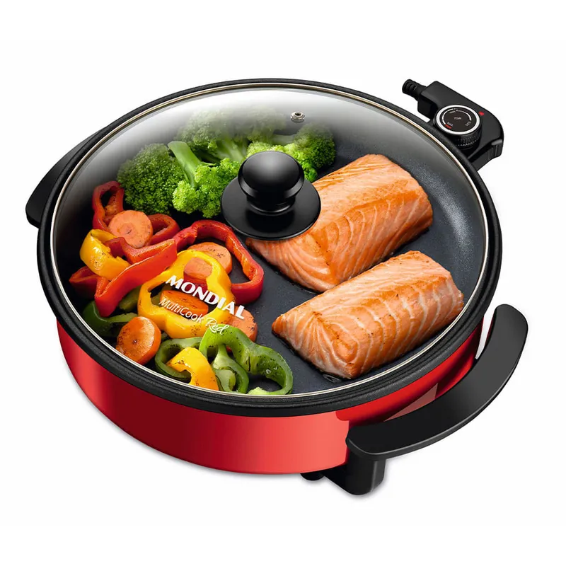 Panela Eletrica Mondial Multicook Red PE-28 110V