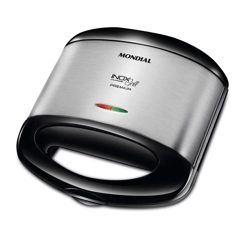 Sanduicheira Mondial Grill S-07 Preto/Inox 220V