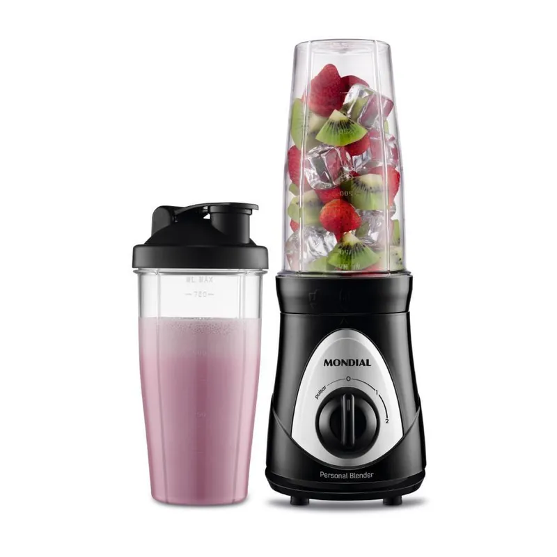 Liquidificador Mondial Personal Blender 300W Preto 127V