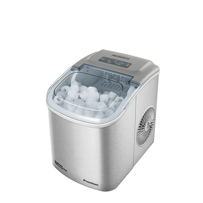 Maquina de Gelo Turbo Ice Premium Mondial MG-12-GI 127V