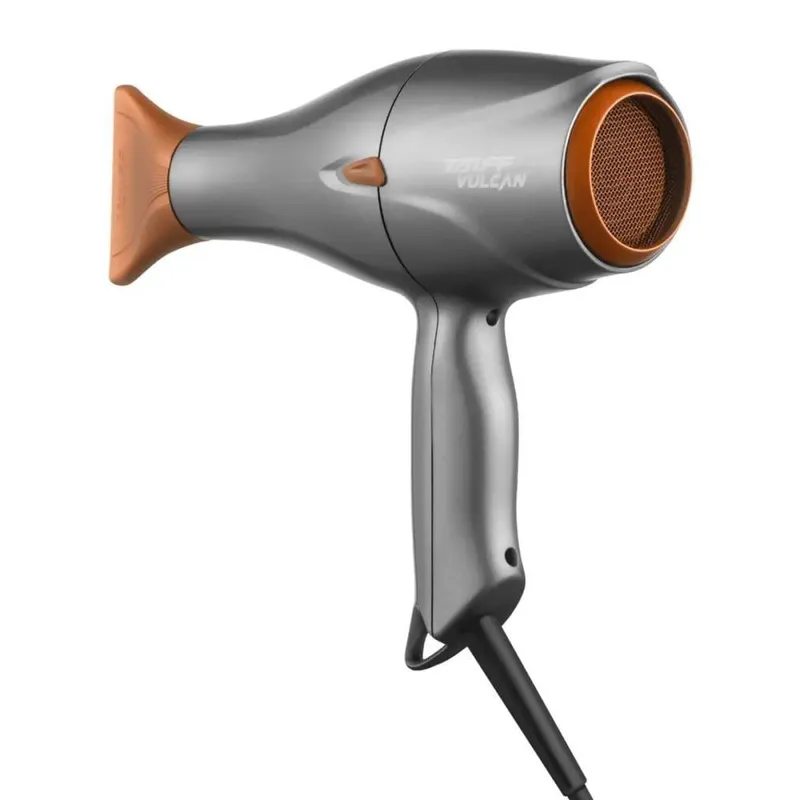 Secador de Cabelo Taiff Vulcan 2500W Cinza/Laranja 220V