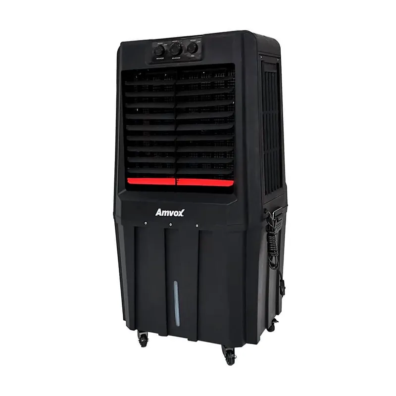 Climatizador de Ar Amvox ACL 9022 Frio 190W 3 Velocidades Preto 110V