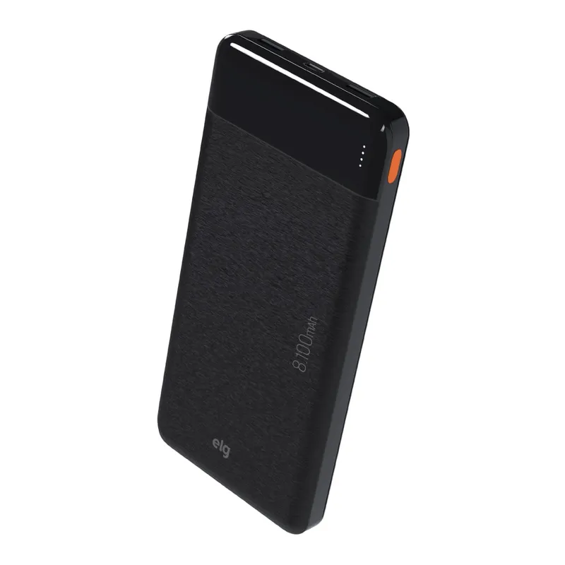 Power Bank Carregador Portátil, LED Indicador, 8100mAh 10.5W, Turb Bivolt