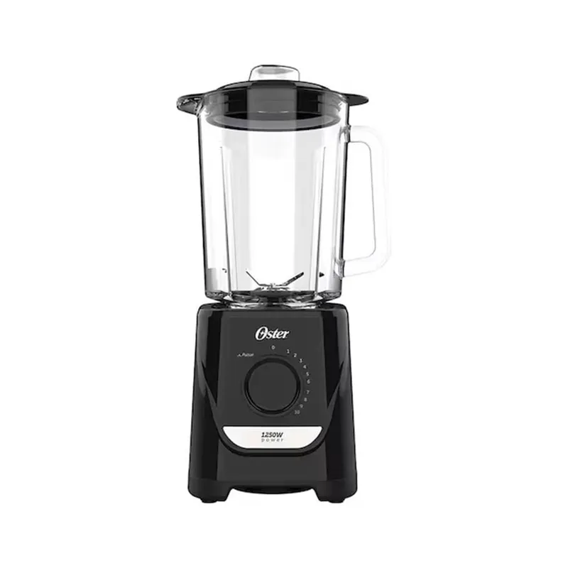 Liquidificador Oster OLIQ520 Preto com Copo de Vidro 1250W 10 Vel 110V