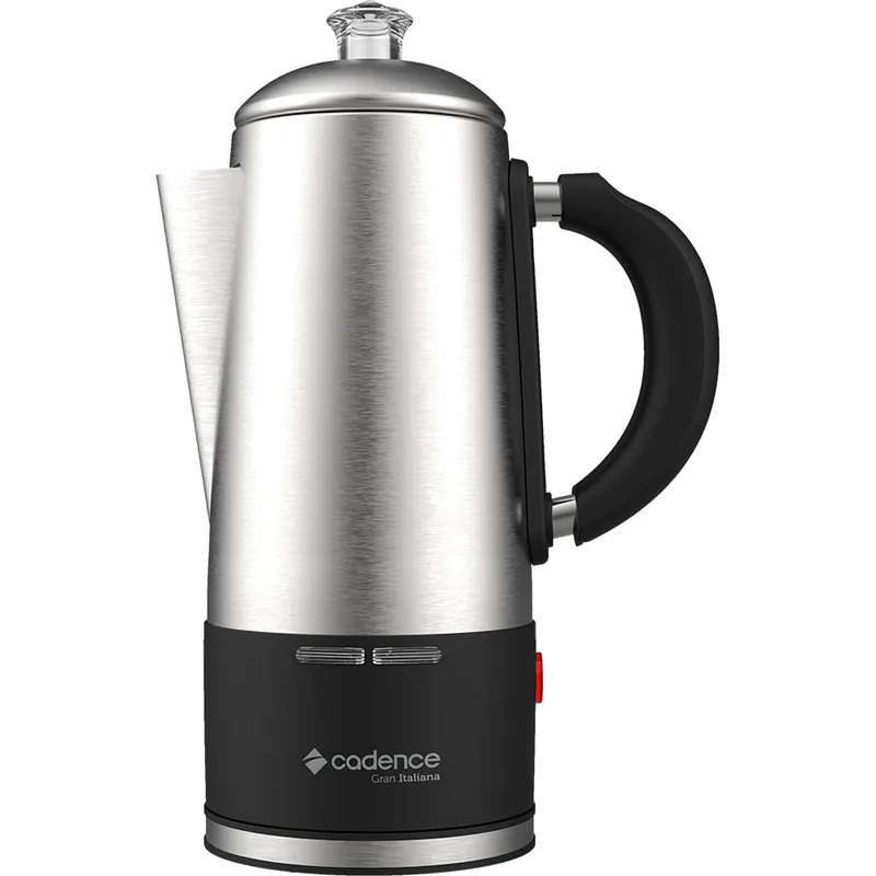 Cafeteira Italiana Elétrica Cadence Gran Inox 1,5L 900W (moka elétrica)