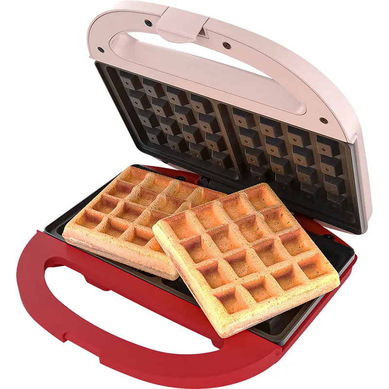 Máquina de Waffle Elétrica Cadence Duet WAF200 2 Waffles Antiaderente
