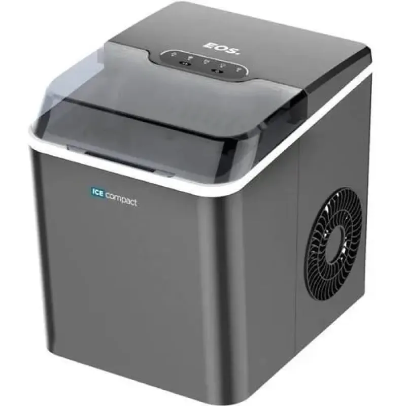 Maquina de Gelo 12kg EOS Ice Compact Grafite EMG04S 110V