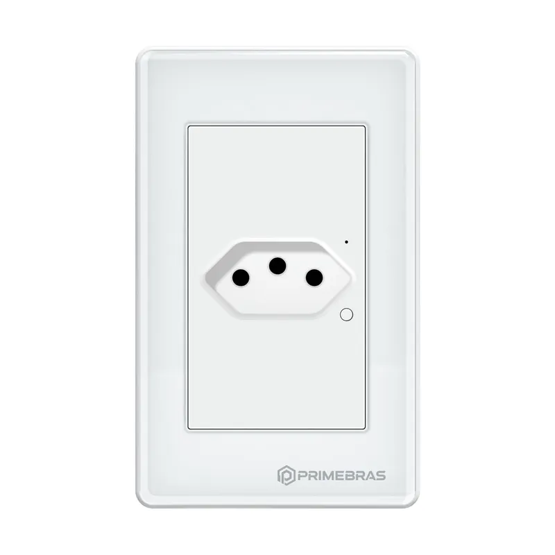 Tomada Inteligente Wi-fi Primebras 1 Canal TP1010B Bivolt