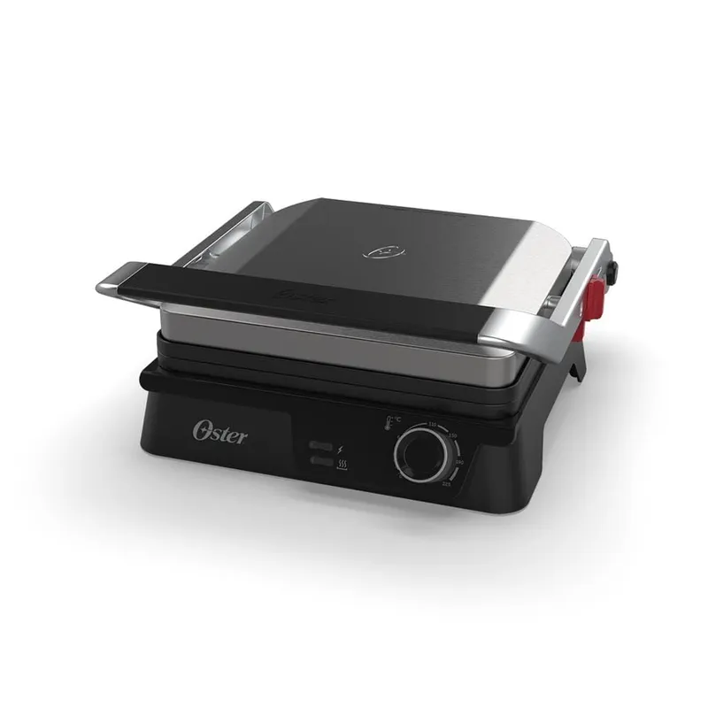 Grill Eletrico Multiuso Oster OGRL610 2em1 1600W Chapa Antiaderente 110V
