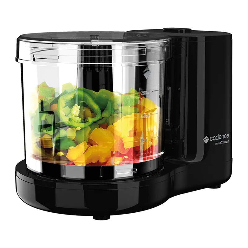 Miniprocessador Picador Cadence Mini Crush 70W Preto