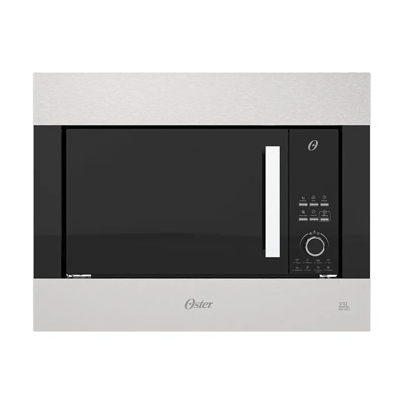 Forno Micro-ondas de Embutir Oster OMIC255 23L High Grill Black Inox 110V