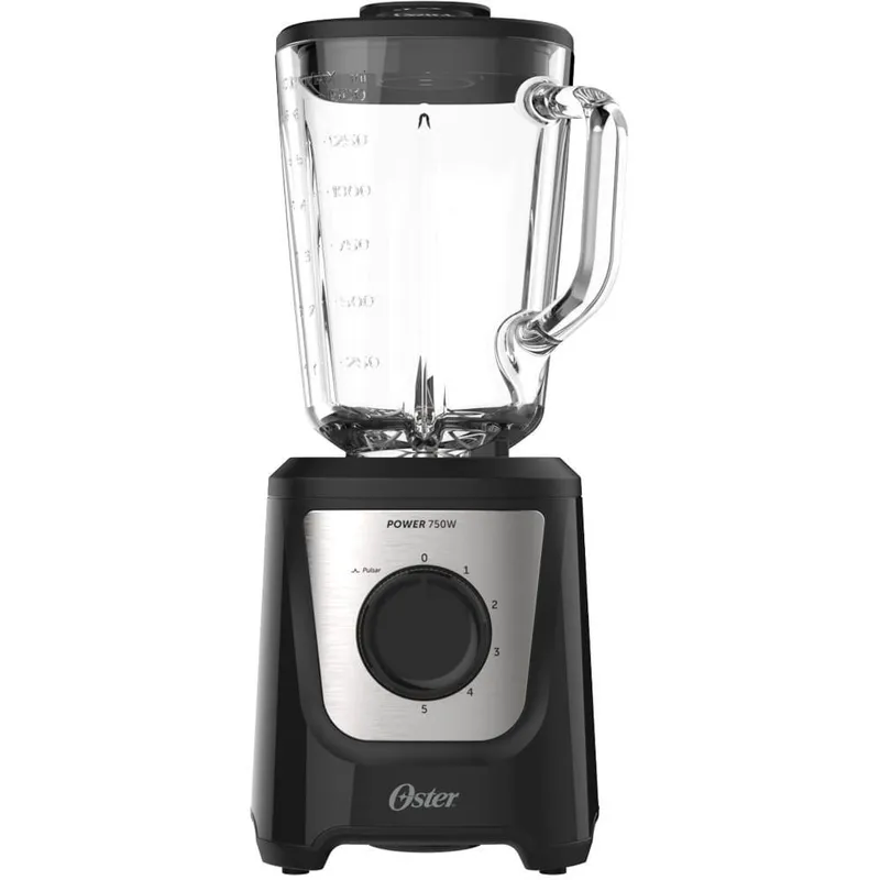 Liquidificador Oster Power Black Inox OLIQ510 750W 1.5L 127V