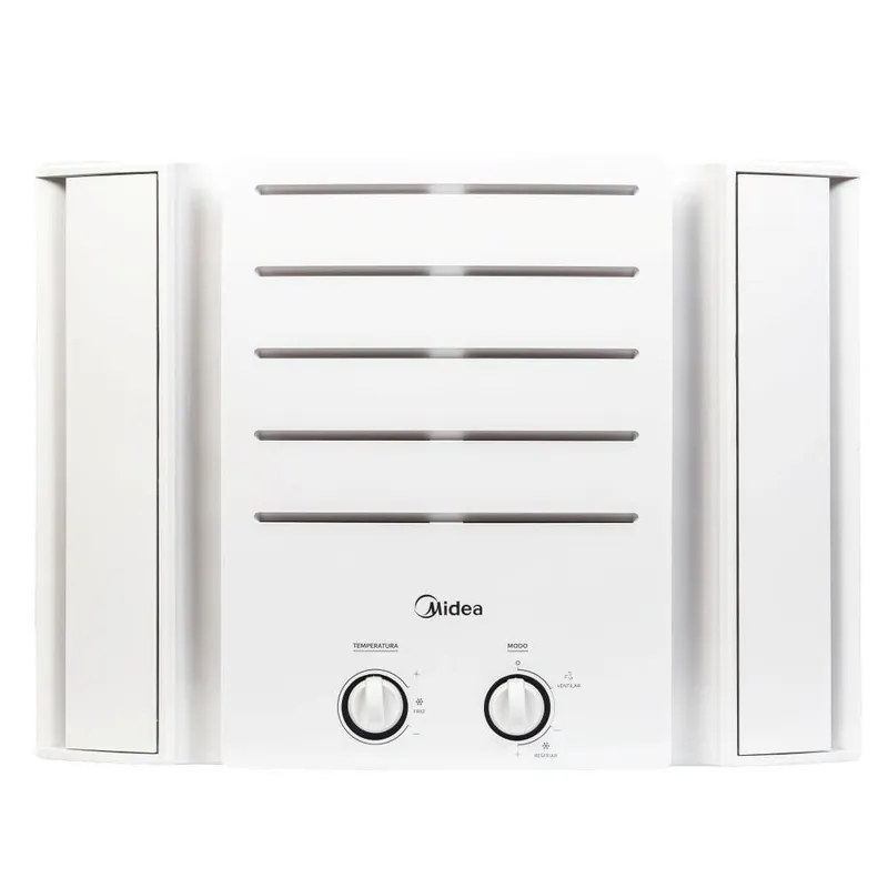 Ar Condicionado Janela Mecânico Midea 7500 BTUs Frio 127V QCL078BB 110V