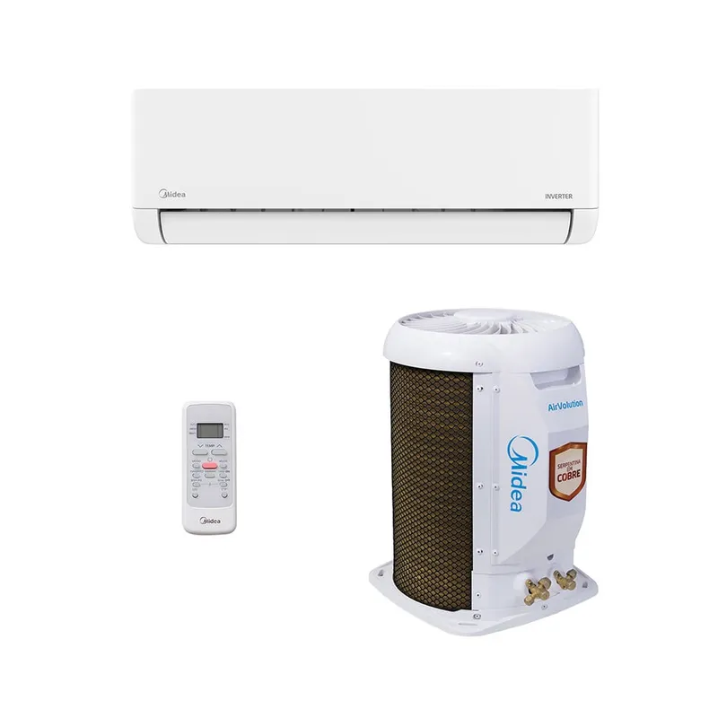 Ar-Condicionado Split HW Inverter Midea AirVolution Lite 9.000 BTUs R-32 Só Frio 220V
