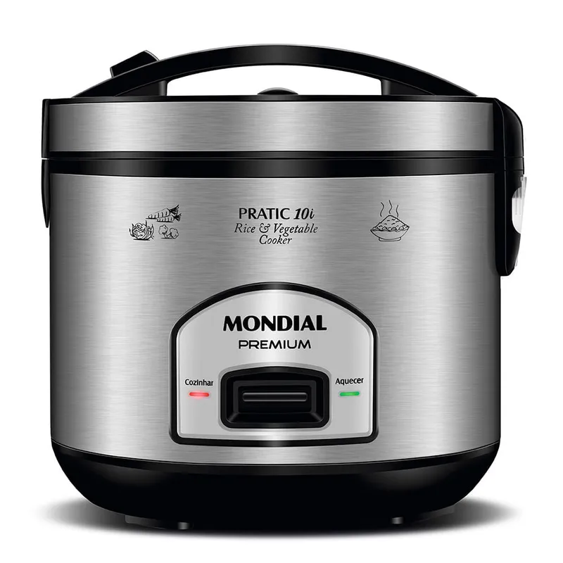 Panela Eletrica Mondial Pratic 10i PE-42-10X 110V