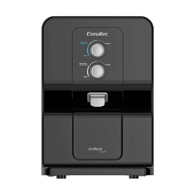 Purificador de Água Esmaltec Acqua7 Preto 110V