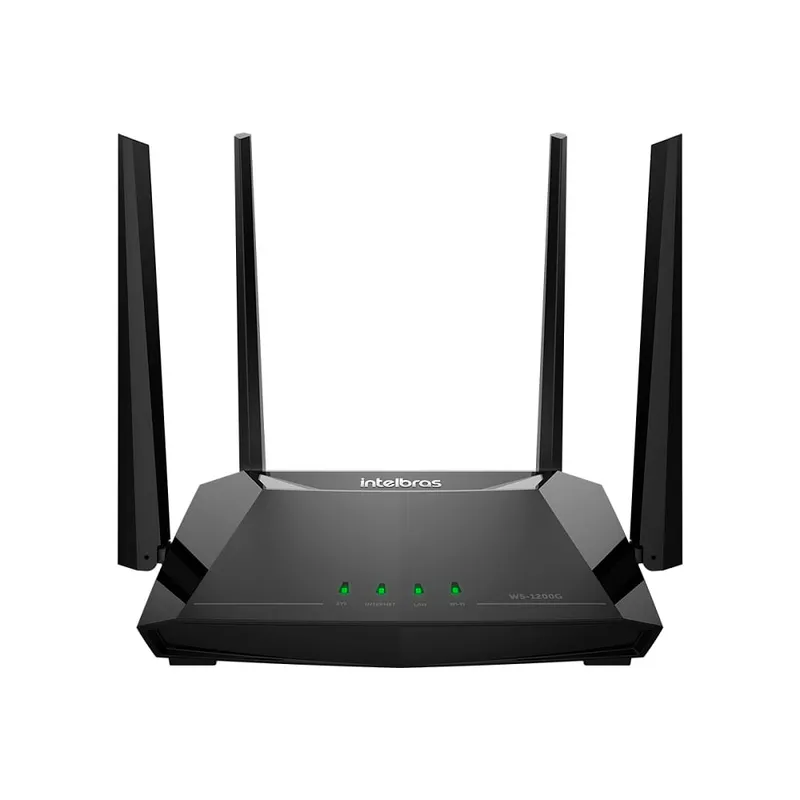 Roteador Wireless Intelbras Wiforce W51200G Preto Bivolt