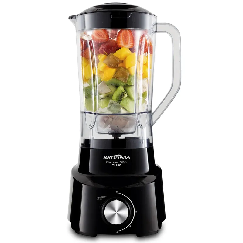 Liquidificador Britânia Diamante 1050W 4 Velocidades 2,6L