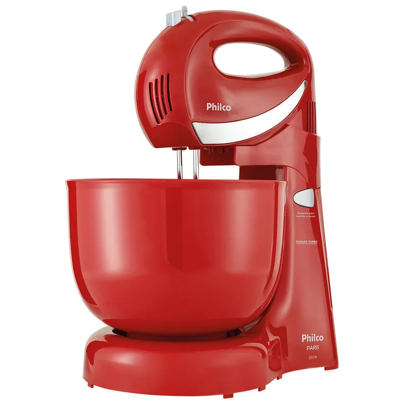 Batedeira Philco Paris Vermelha 350W 110V