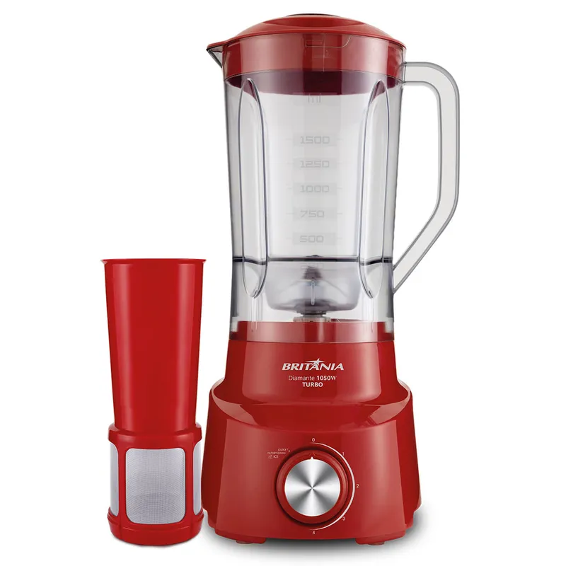 Liquidificador Britânia 1050W 2,6L 4 Velocidades Diamante 800