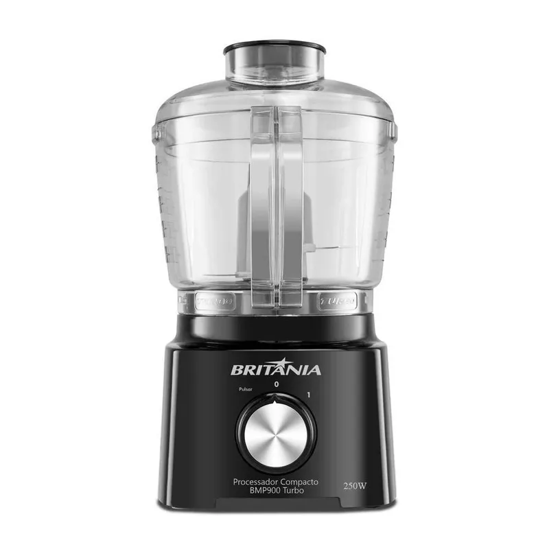 Processador de Alimentos Britania BMP900P 5 em 1 300W Preto 220V