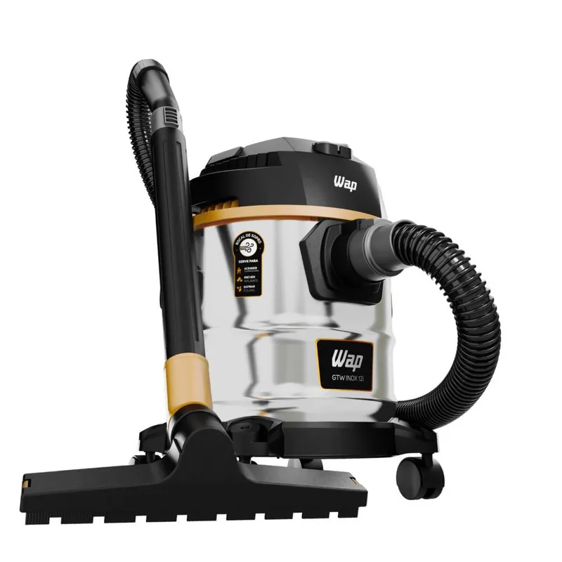 ASPIRADOR DE PÓ E ÁGUA WAP GTW INOX 12i 110V