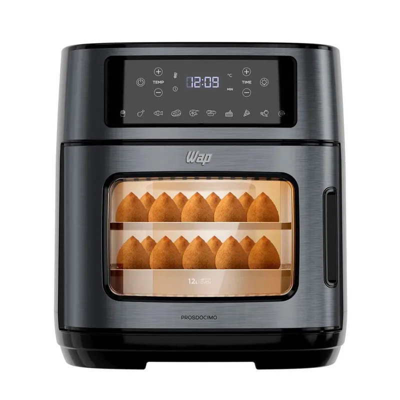 Fritadeira Elétrica Sem Óleo Air Fryer WAP Oven WAOD2 Antiaderente 110V