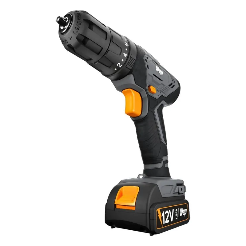 Parafusadeira e Furadeira de Impacto WAP 12V WF 12K4.2 Bivolt