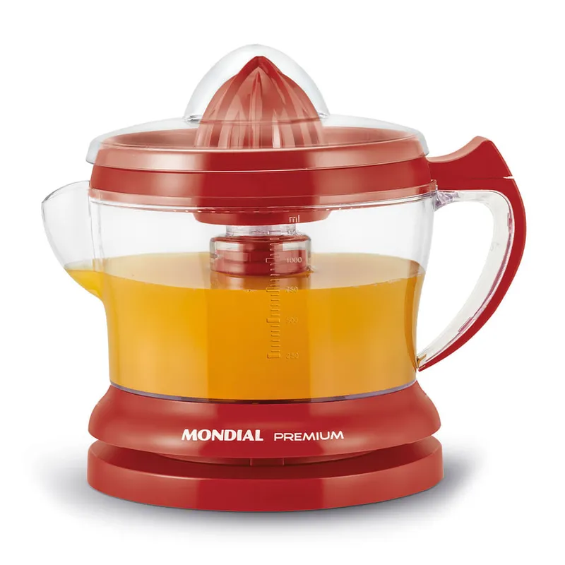 Espremedor Premium Mondial Vermelho 30W E-23 110V