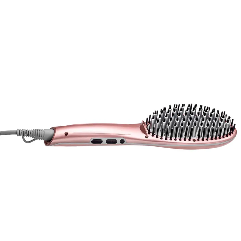Escova Alisadora Mondial Golden Rose EA-02 Bivolt