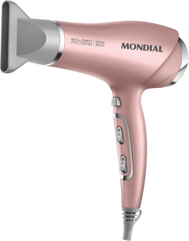 MONDIAL Secador de Cabelos Golden Rose 2200W Bivolt - SC-32