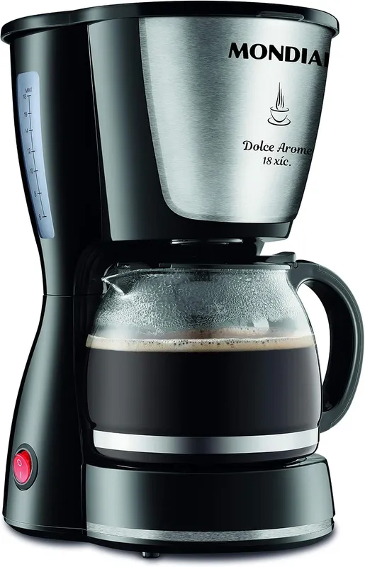 Cafeteira Elétrica Dolce Arome Inox 18 Xícaras Mondial 110V