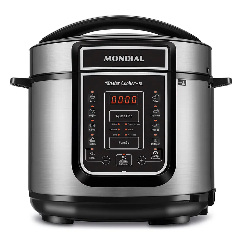 Panela de Pressão Elétrica Mondial Digital Master Cooker PE-38
