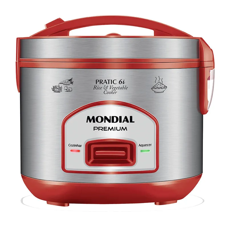 Panela Eletrica Mondial Pratic 6i PE-45-6X 110V