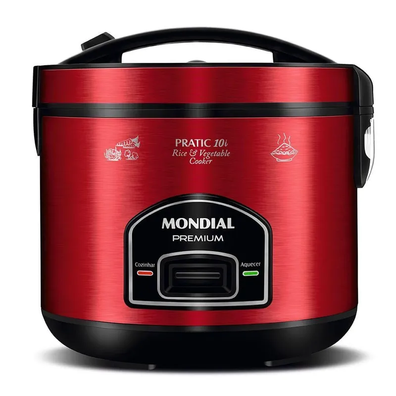 Panela Eletrica de Arroz Mondial Pratic 10i PE-46-10X 110V