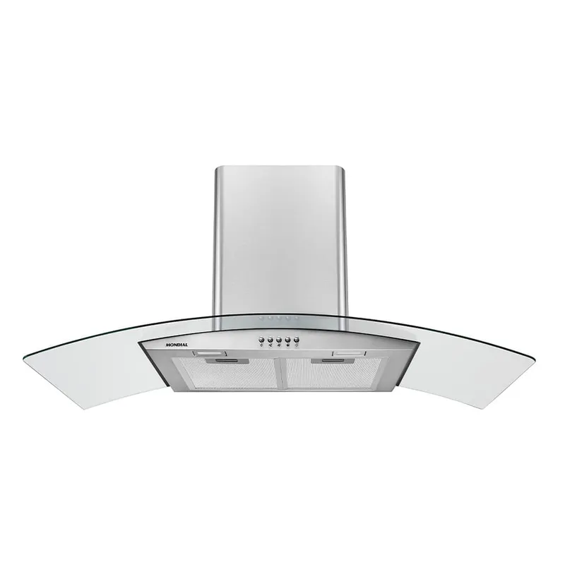 Coifa de Parede Mondial Inox 250W CF90-01 220V