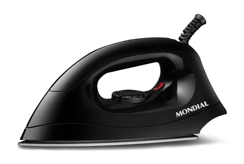 Ferro de Passar a Seco Mondial Preto 1200W FSN-55-B 110V