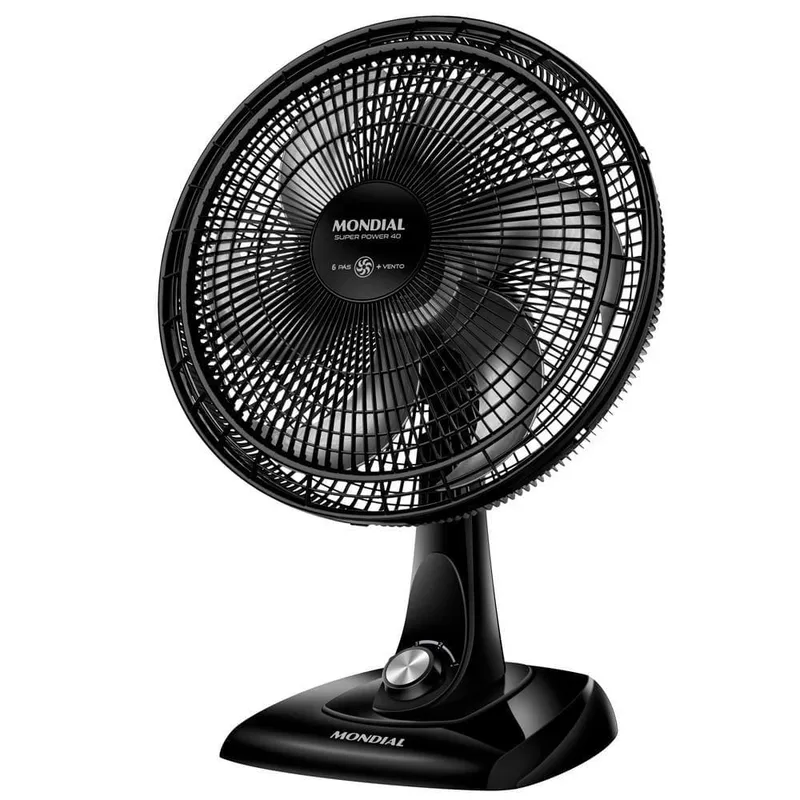Ventilador de Mesa Mondial 6 Pas VSP-40-B 127V