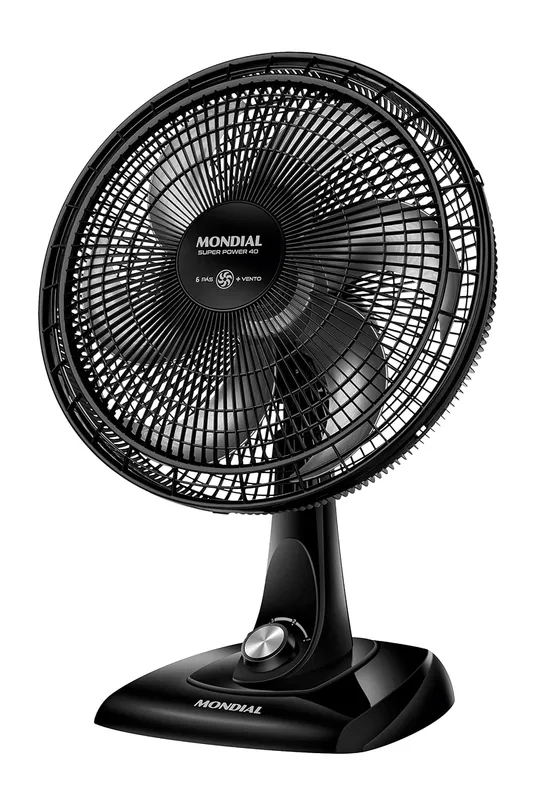 Ventilador de Mesa Mondial Super Power 40cm 6 Pas 140W